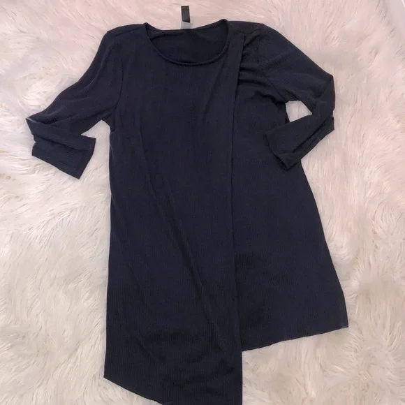 JeyRey size small navy blue ribbed cozy matching pant set - Picture 7 of 9